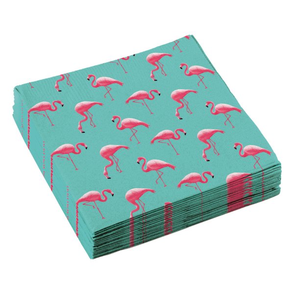 Salvrätid “Flamingo” 33*33sm 20tk