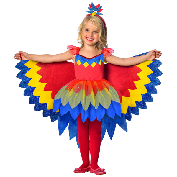 Laste kostüüm “Pretty Parrot Fairy” 5/6aastasele