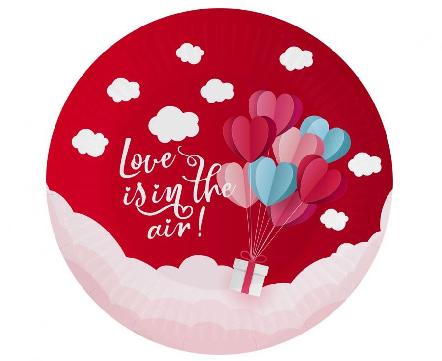 Taldrik “Love is in the air”  18sm 6tk pakis