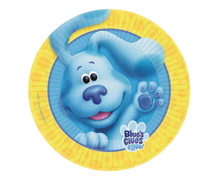 Taldrik “Blue´s Clues” 23sm 8tk pakis