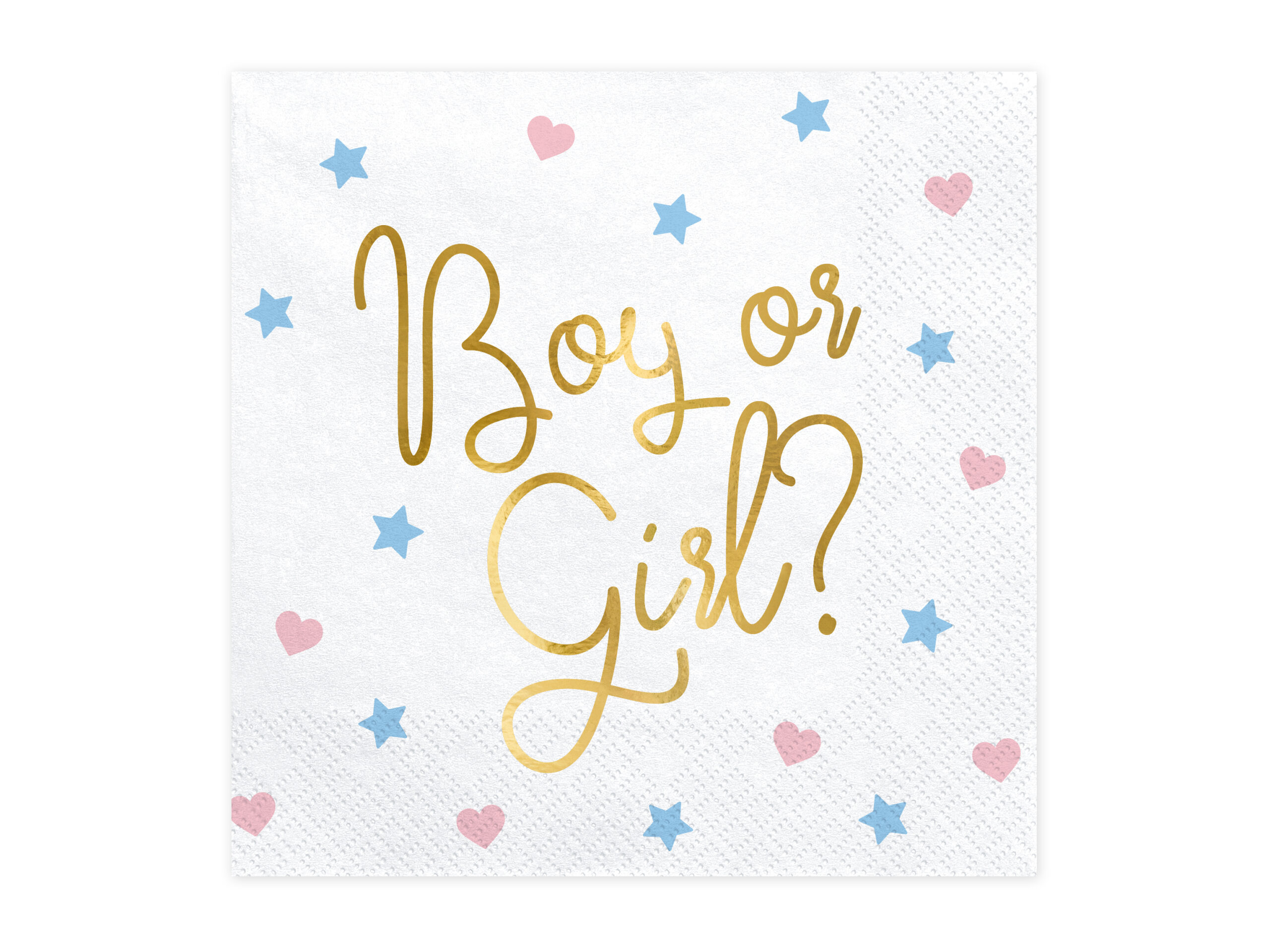 Salvrätid “Boy or Girl” 33*33sm 20tk