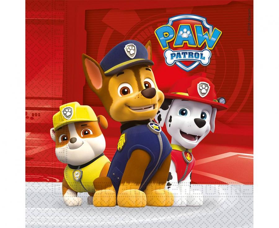 Salvrätid “Paw Patrol Ready for Action” 33*33sm 20tk