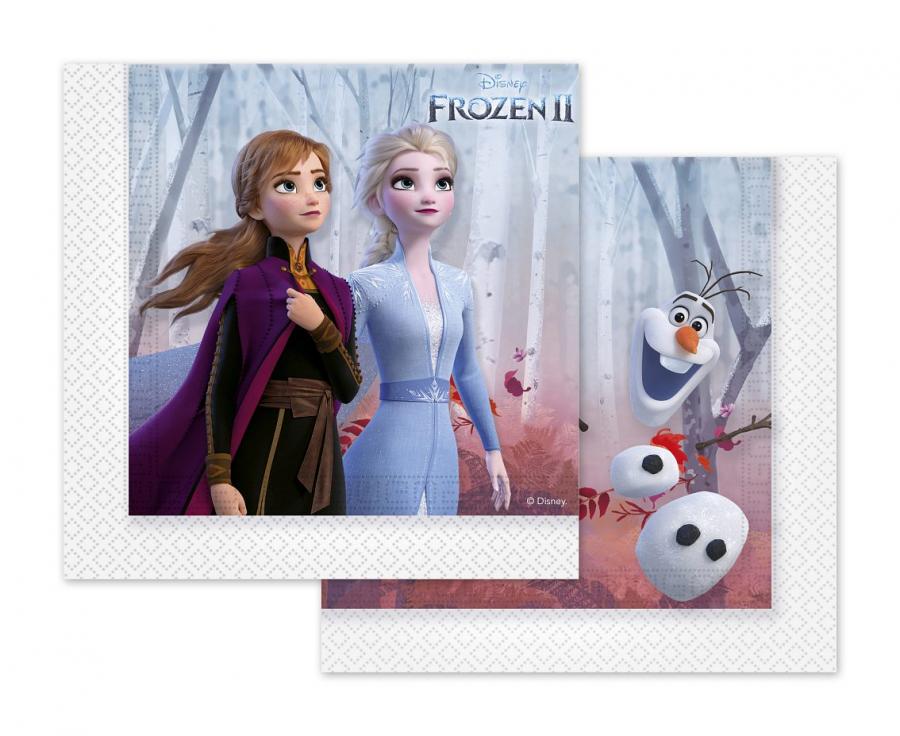 Salvrätid ” Frozen 2″ 33*33sm 20tk pakis